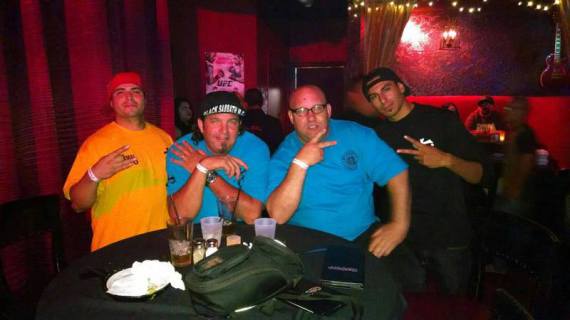 Left to Right: Animal, Bob O, Baconnator, Rico